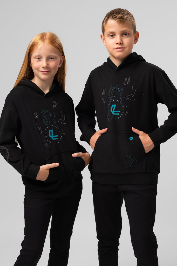 lelosi bērnu džemperis ar kapuci supercomfort malmo 0