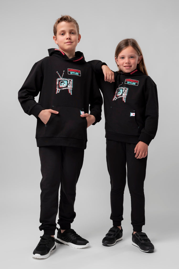 lelosi bērnu džemperis ar kapuci yuri 0