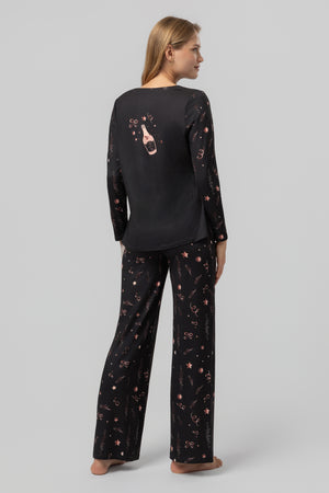 lelosi brīva piegriezuma pidžamas kindwish 1