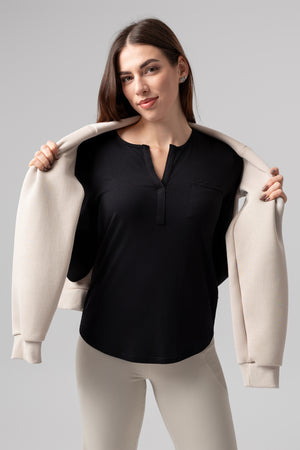 lelosi basic long t-shirt brussels 1